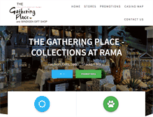 Tablet Screenshot of gatheringplacerama.com